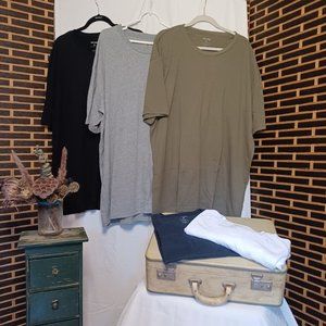 NWOT True Classic 5-Pack Premium Fitted T-Shirts - XXL